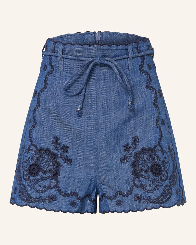 Zimmermann Jeansshorts Aster blau Blau