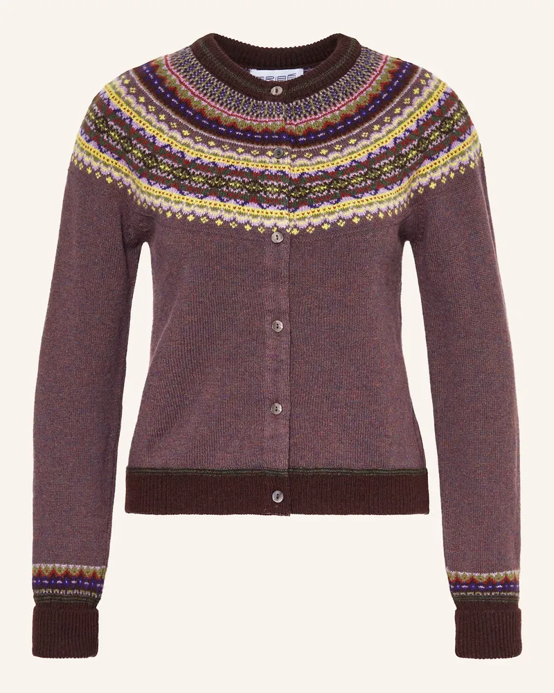 ERIBÉ Strickjacke ALPINE Dunkelrot