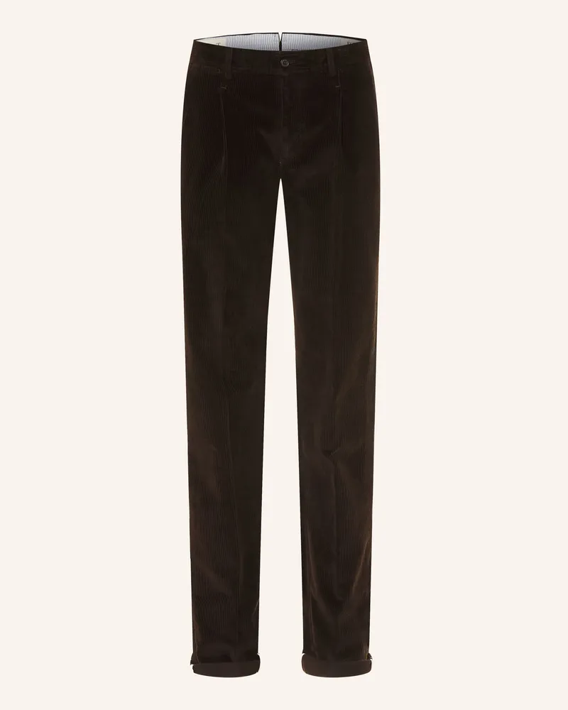 PT TORINO Cordchino Extra Slim Fit braun Dunkelbraun