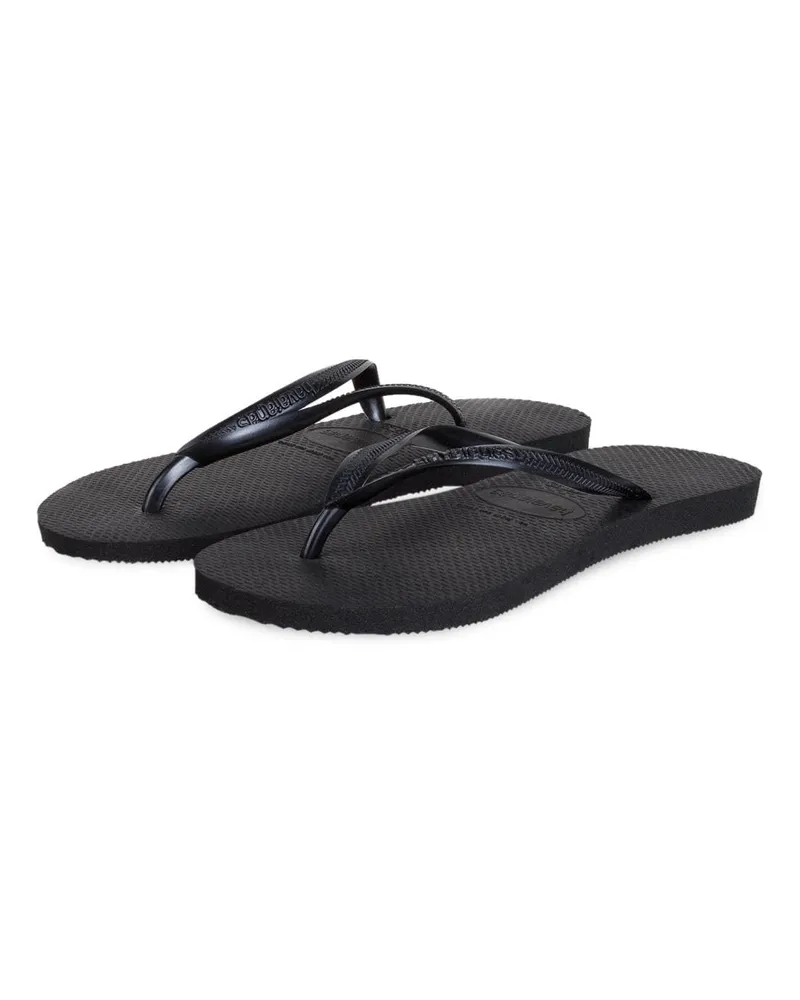 Havaianas Zehentrenner SLIM - SCHWARZ Schwarz