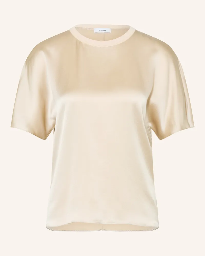 Reiss Blusenshirt Lena Aus Seide beige Beige