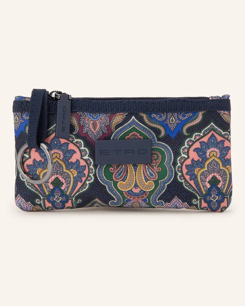 Etro Kosmetiktasche blau Dunkelblau