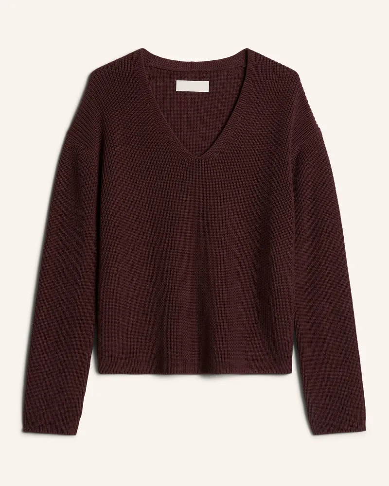Marc O'Polo Pullover rot Rot