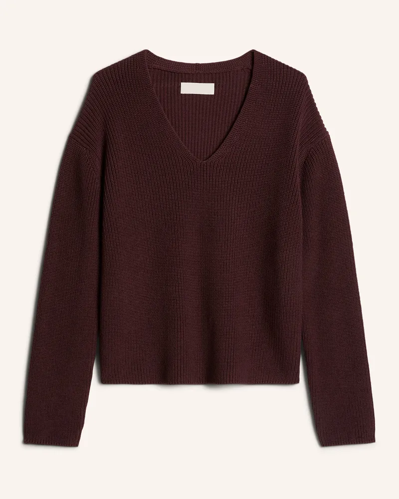 Marc O'Polo Pullover rot Rot