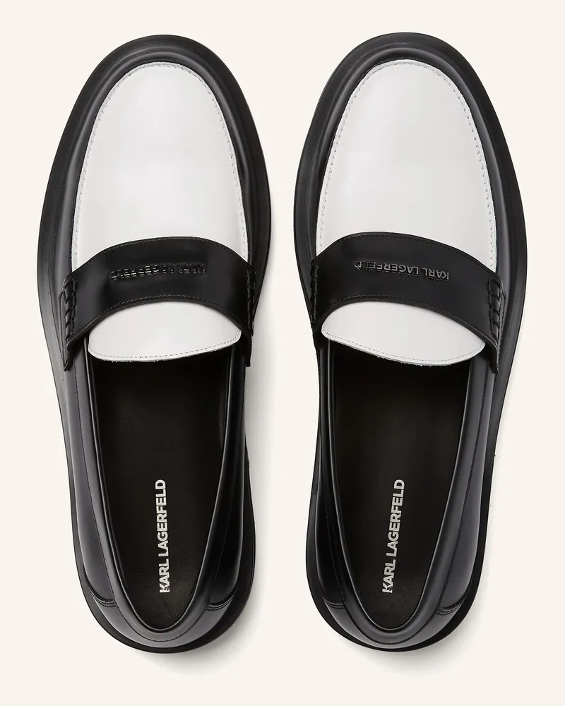 Karl Lagerfeld Loafer schwarz Schwarz