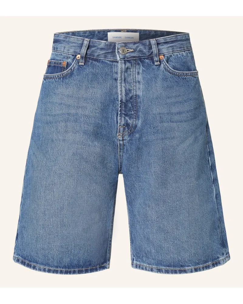 Samsøe & Samsøe Jeansshorts SAEDDIE Blau