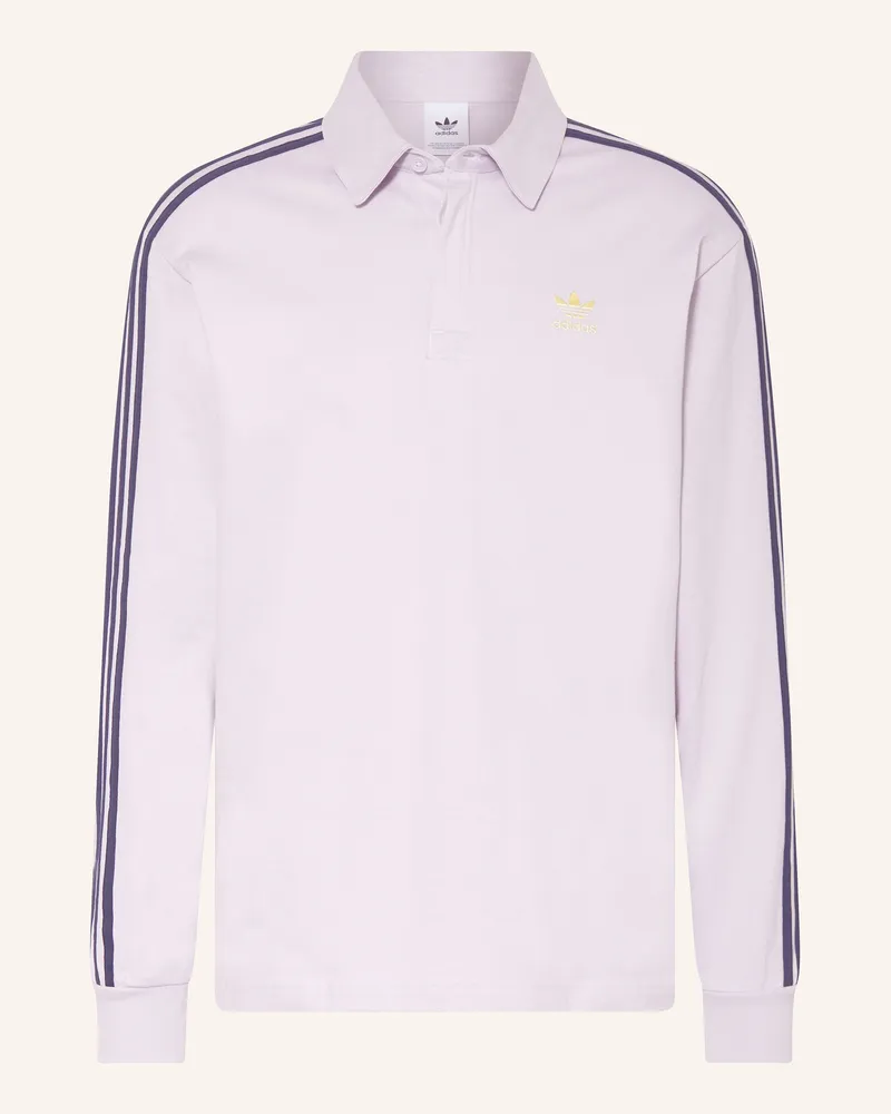 adidas Rugbyshirt ADICOLOR Helllila