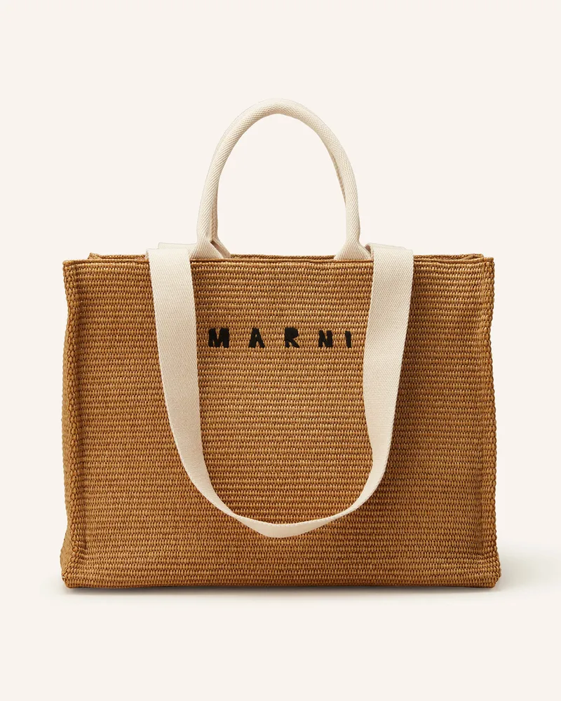 Marni Shopper Hellbraun
