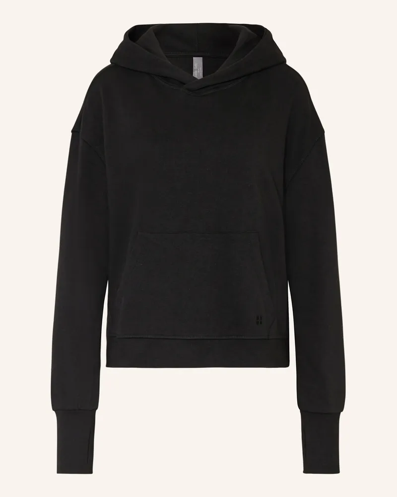 Sweaty Betty Hoodie AFTER CLASS Schwarz