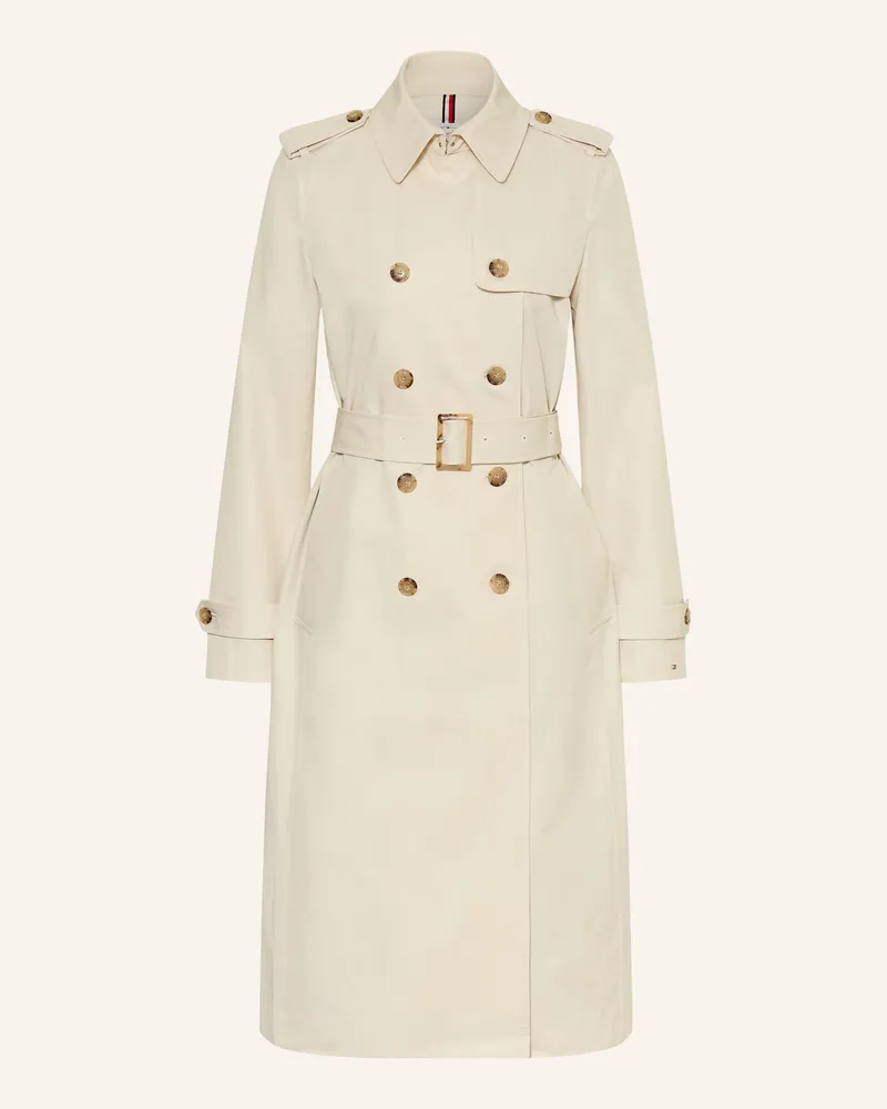 Tommy Hilfiger Trenchcoat weiss Creme