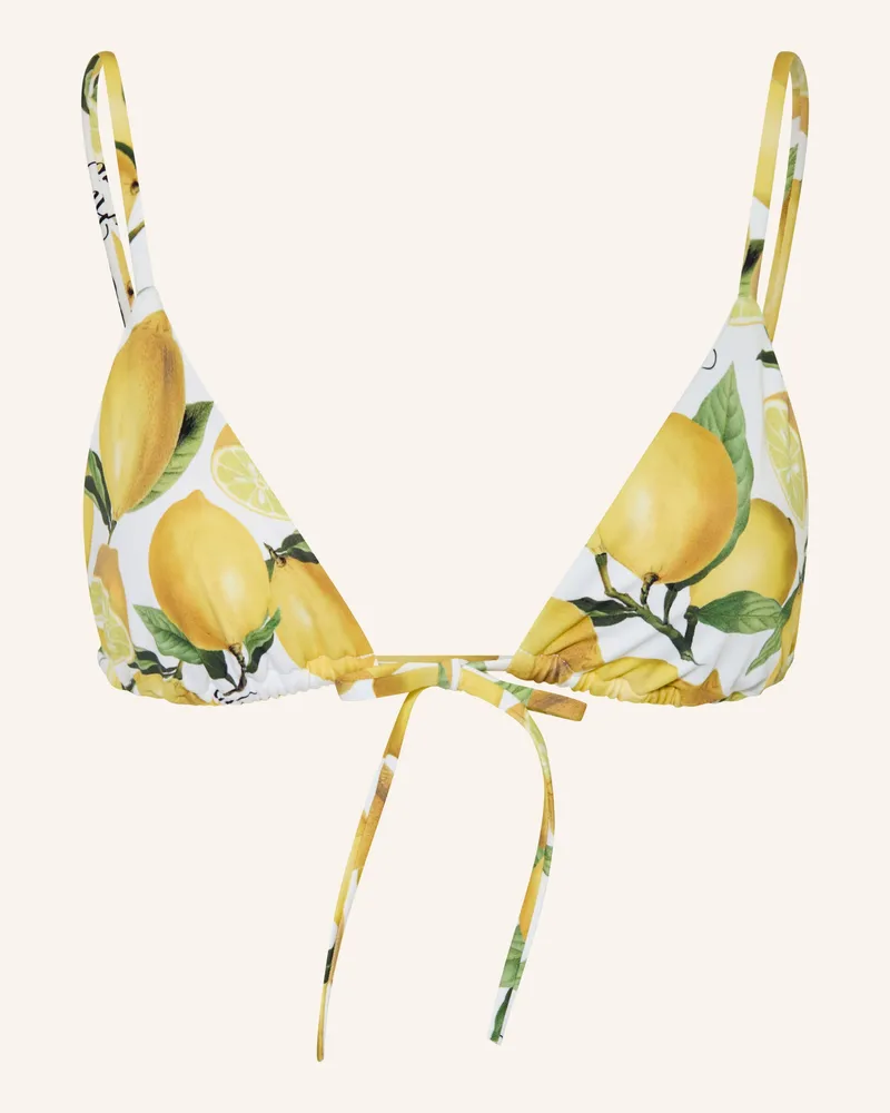 HUGO BOSS Triangel-Bikini-Top FANCY Gelb