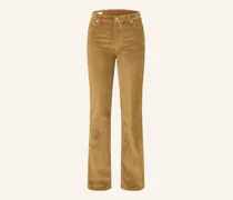 Cordhose braun