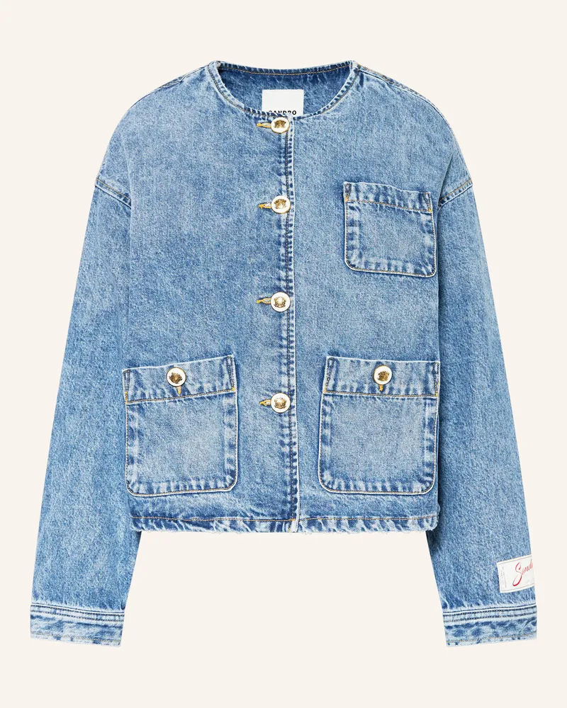Sandro Jeansjacke Blau