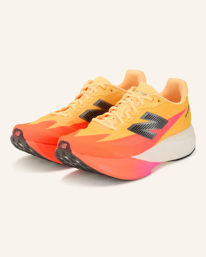 New Balance Laufschuhe Fuelcell Supercomp Elite v5 orange Neonorange