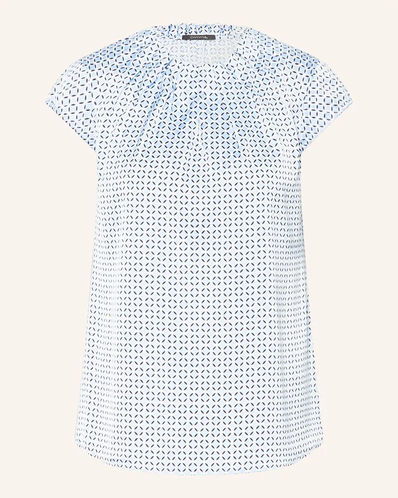 COMMA Blusentop SONJA Hellblau