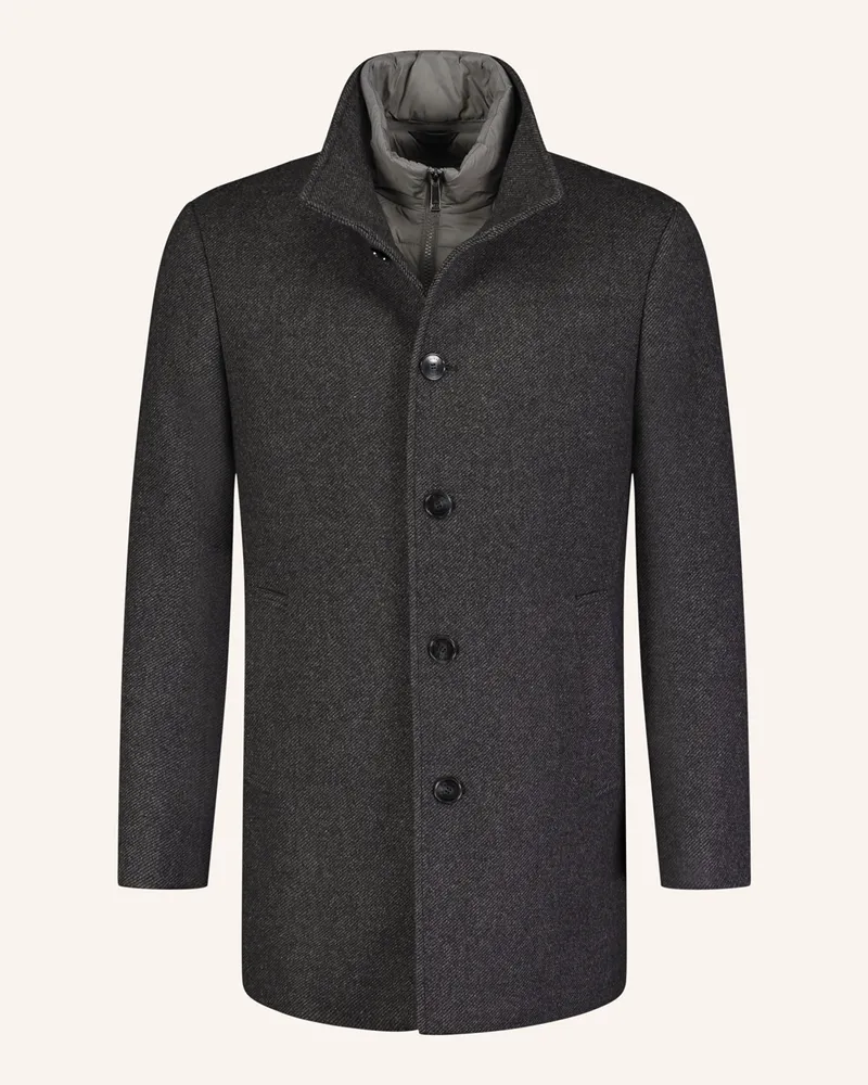 Roy Robson Mantel Dunkelgrau