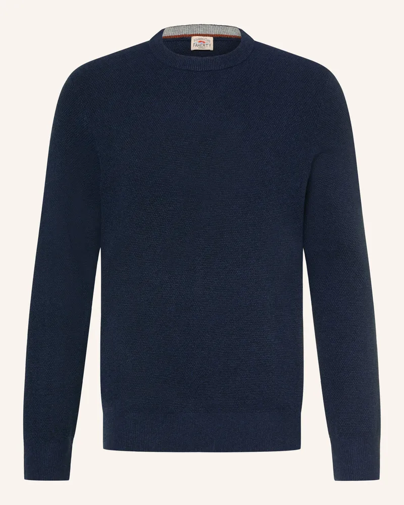 Faherty Pullover Jackson blau Dunkelblau