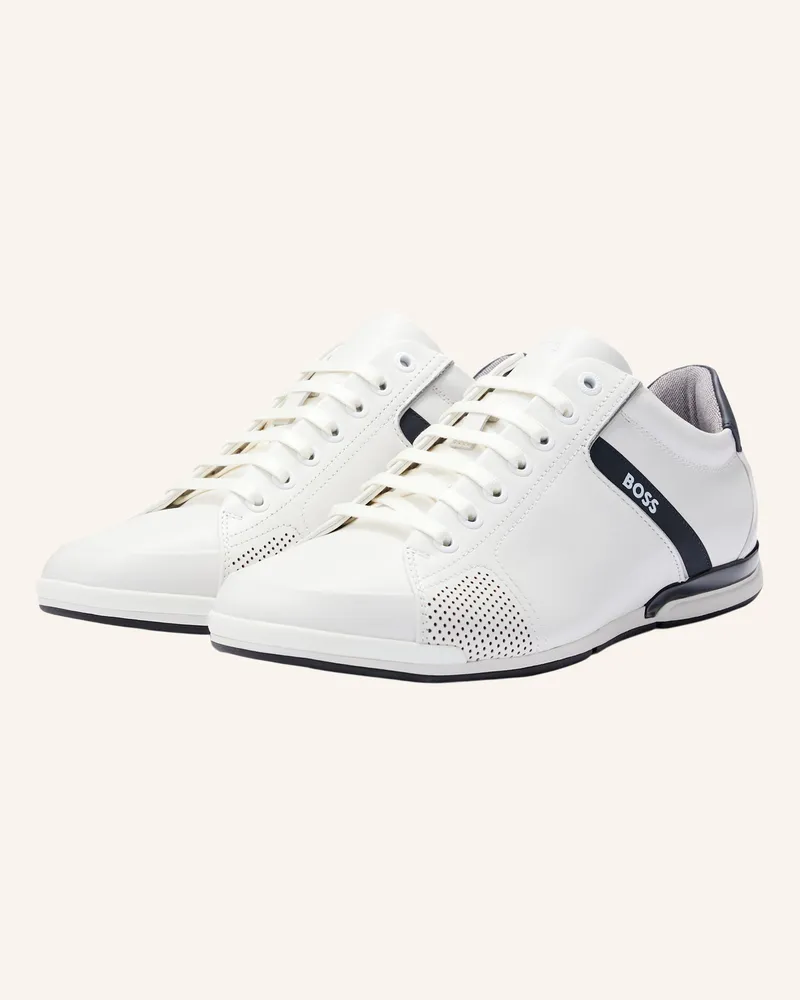 HUGO BOSS Sneaker Saturn_Lowp_Lux4 A_N weiss Weiss