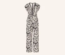Jumpsuit Dschungel schwarz