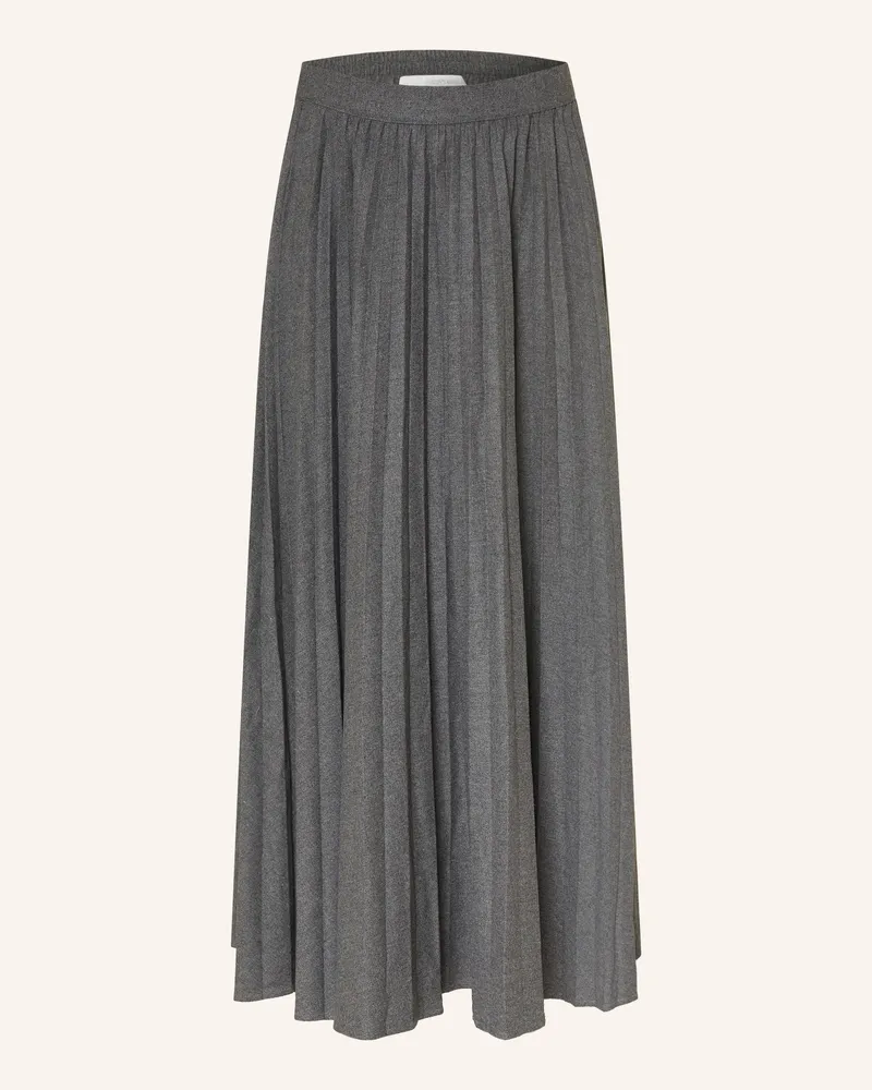 Herzen's Angelegenheit Faltenrock grau Dunkelgrau