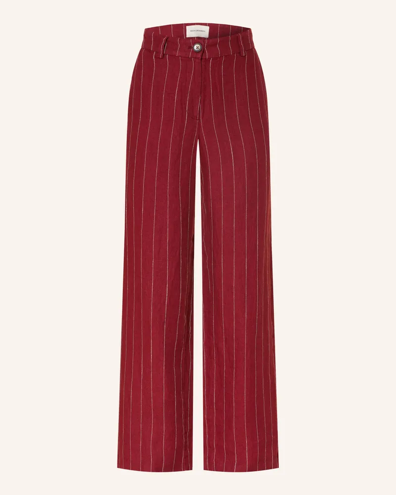 MOSS COPENHAGEN Marlenehose Mschclaritte rot Dunkelrot
