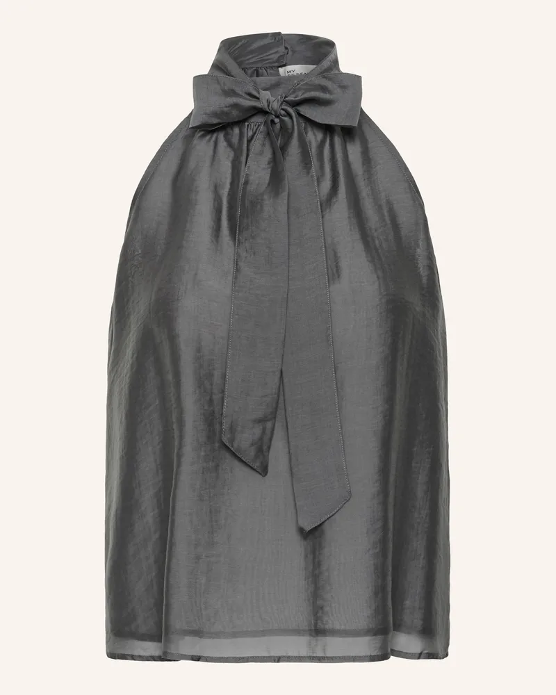My Essential Wardrobe My Essential Wardrobe Bluse Ärmellos Mwsmilla grau Grau