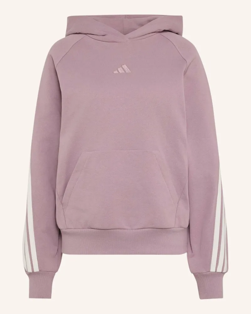 adidas Adidas Kit 3-Streifen Hoodie lila Lila