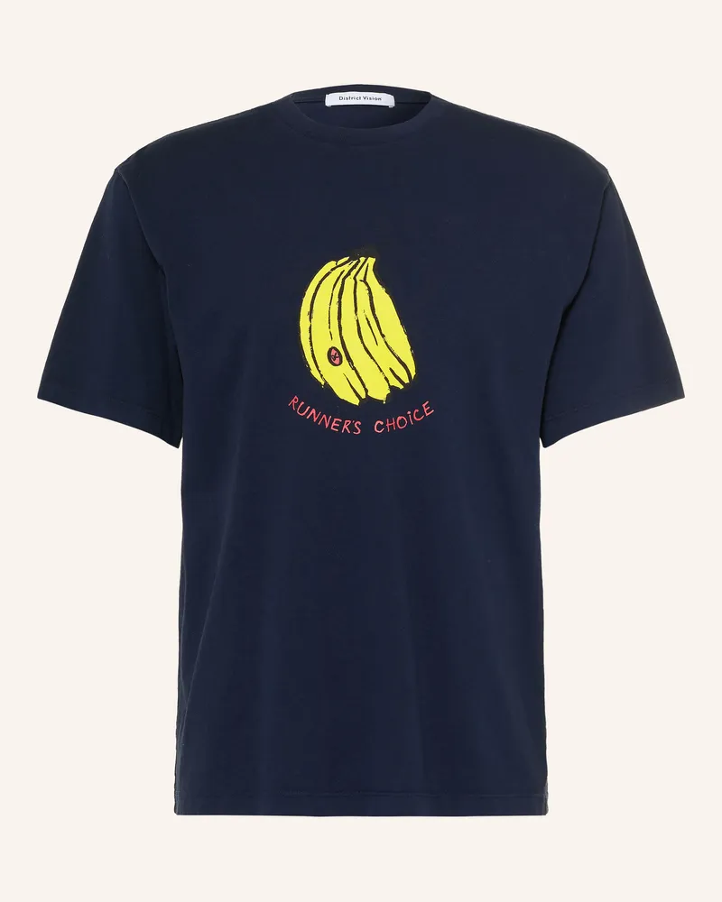 District Vision T-Shirt California blau Dunkelblau