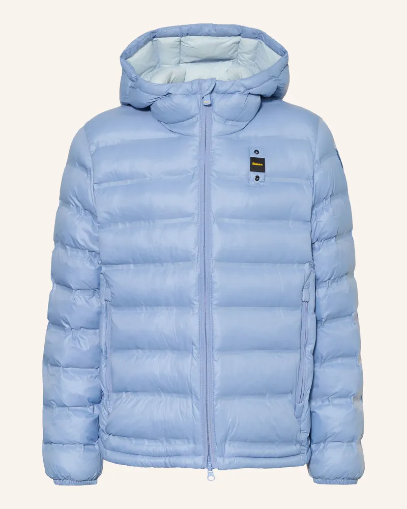 Blauer Steppjacke Charles blau Hellblau
