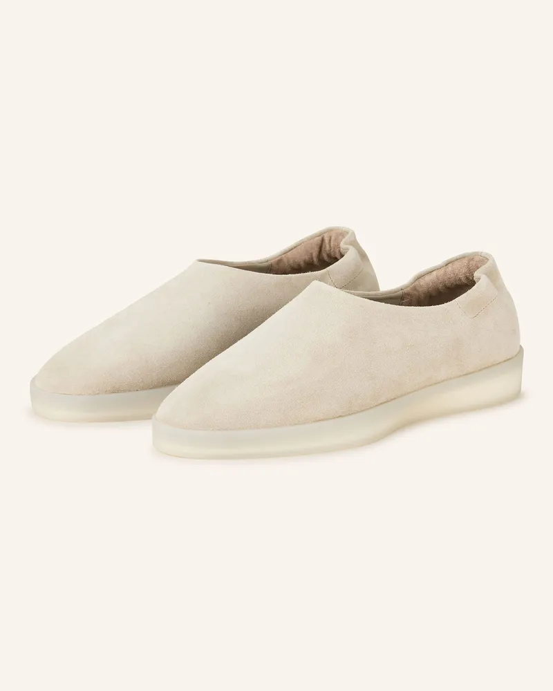 Fear of God Slipper beige Hellgrau