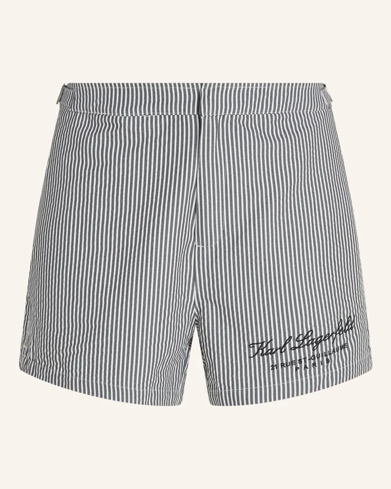 Karl Lagerfeld Badeshorts Weiss