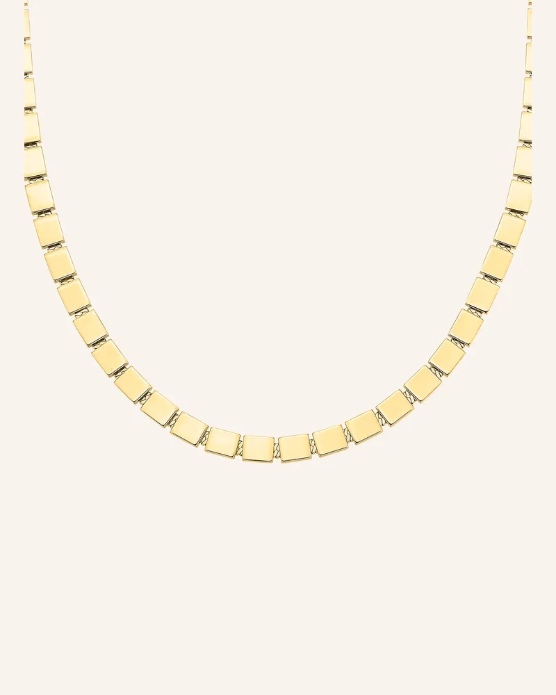 Liebeskind Halskette  aus  Edelstahl Gold