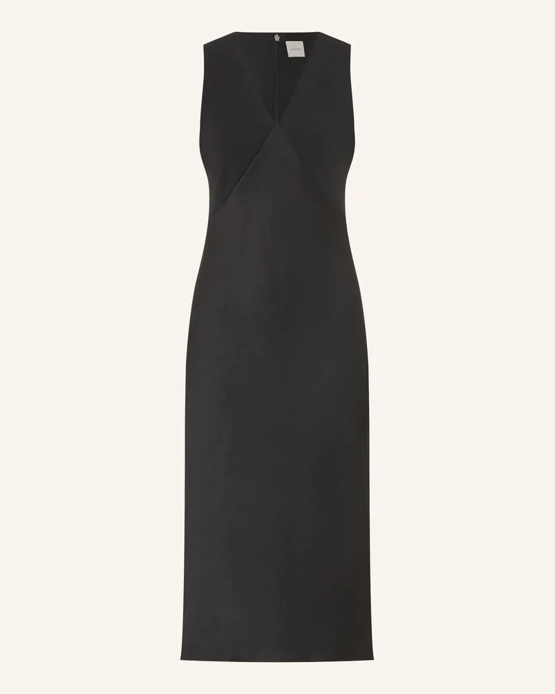 Calvin Klein Kleid Im Materialmix schwarz Schwarz