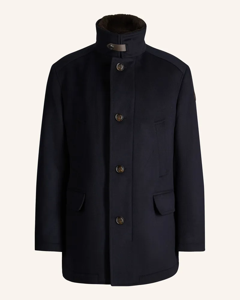 JOOP! Jacke Aus Wollmix blau Dunkelblau