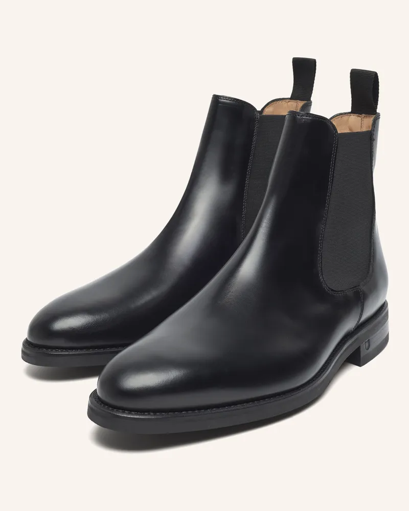 Henry Stevens Chelsea Boots Marshall cb4 schwarz Schwarz