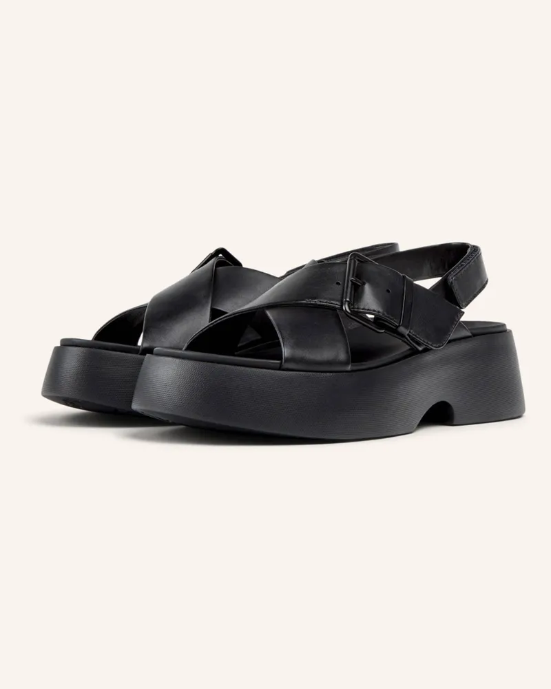 Camper Sandalen Tasha schwarz Schwarz