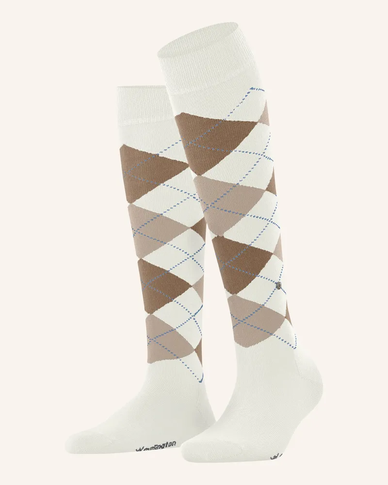 Burlington Kniestrümpfe Marylebone weiss 2040