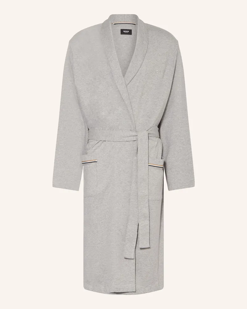 HUGO BOSS Herren-Bademantel LORD Grau