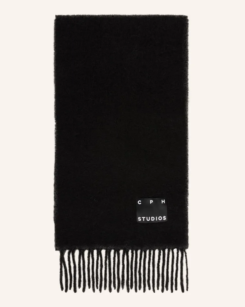 Copenhagen Alpaka-Schal Schwarz