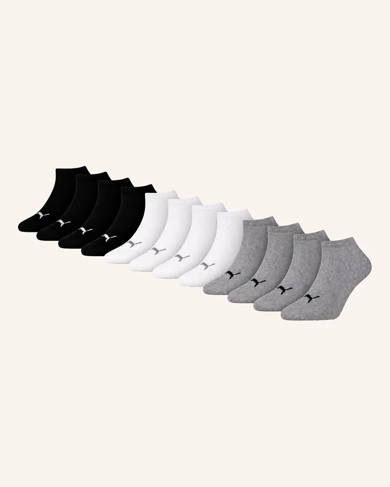 Puma Socken Sneaker Plain 12-Pack blau Ecru