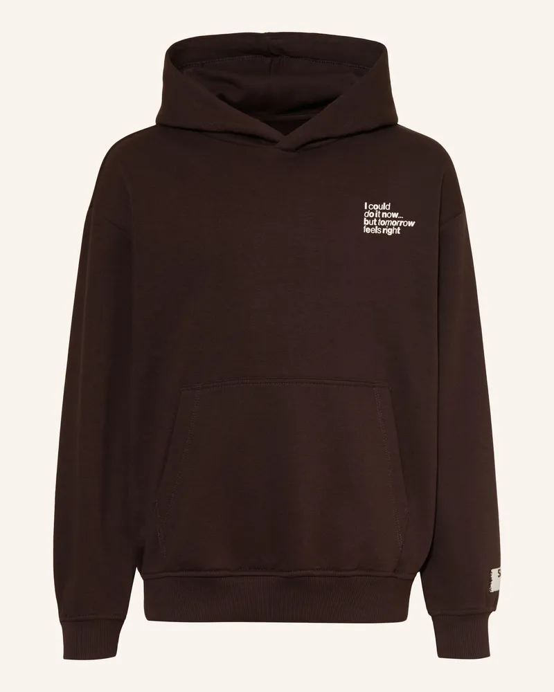 S.Oliver Hoodie braun Dunkelbraun