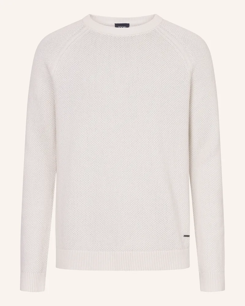 JOOP! Pullover Nadion weiss Creme