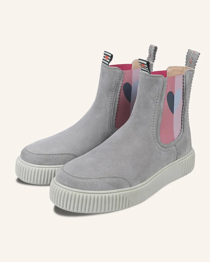 CRICKIT Chelsea-Boots Tea grau Grau