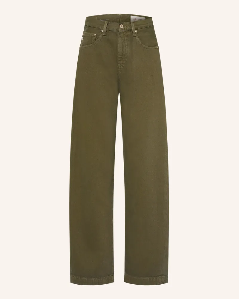 Adriano Goldschmied Barrel Jeans Hattie gruen Lant