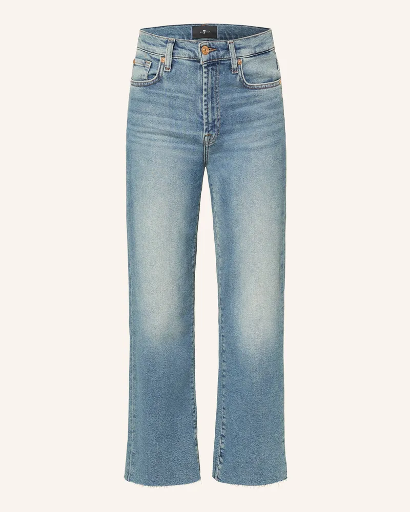 7 for all mankind Straight Jeans CROPPED ALEXA Sea