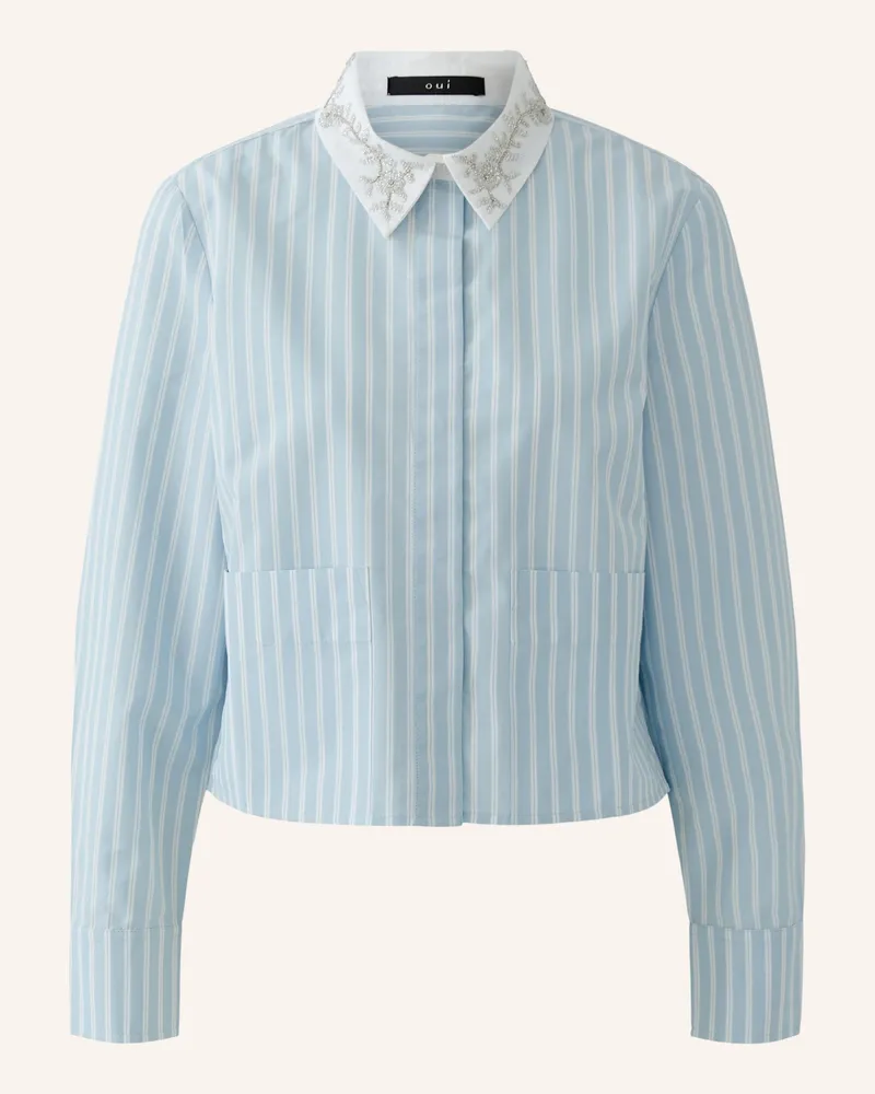 Oui  Bluse blau Blau