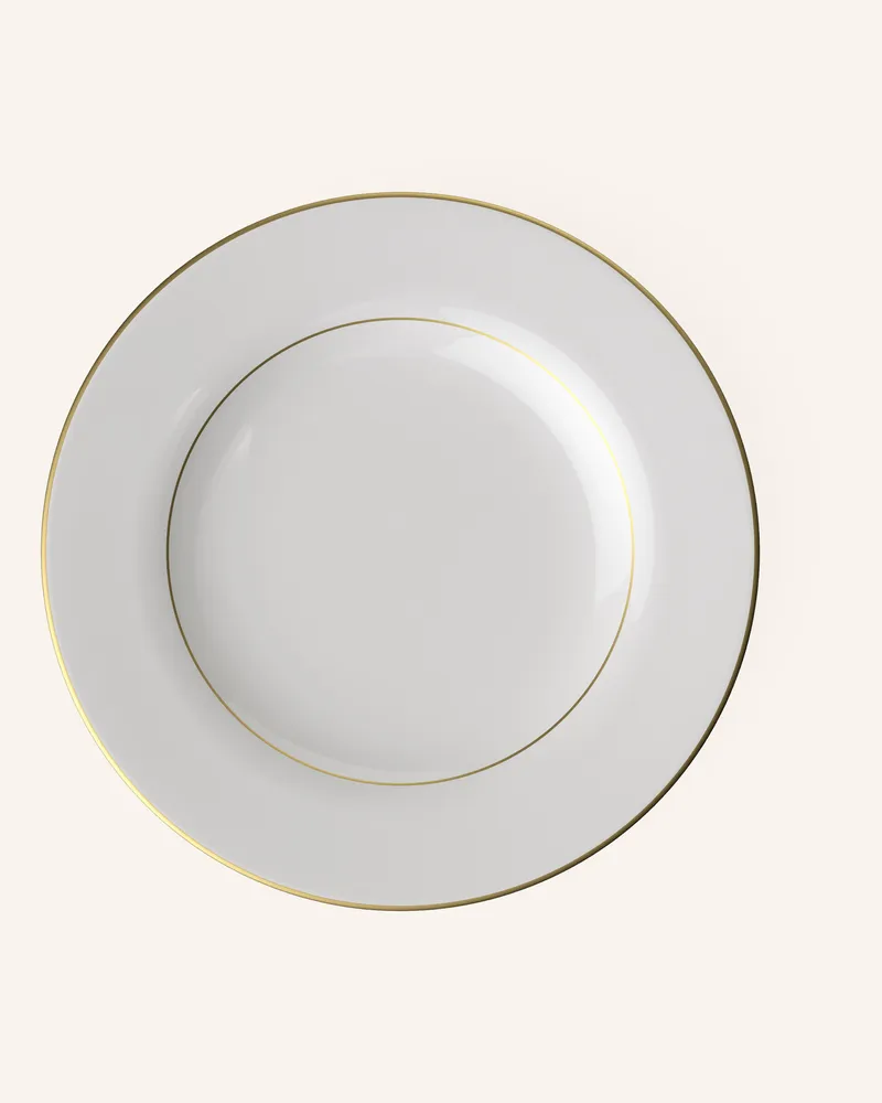 Villeroy & Boch Brotteller Anmut Gold weiss Weiss