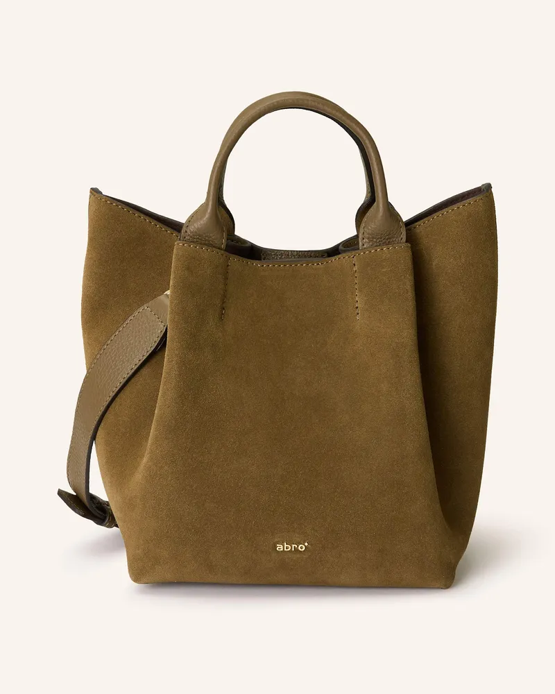 Abro Handtasche ESSENTIAL SMALL mit Pouch Khaki
