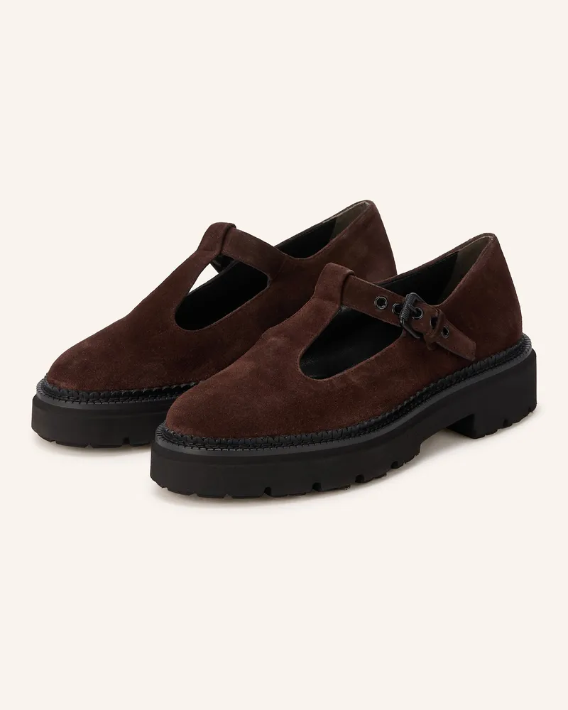 Kennel & Schmenger Mary-Jane-Loafer JACY Dunkelbraun