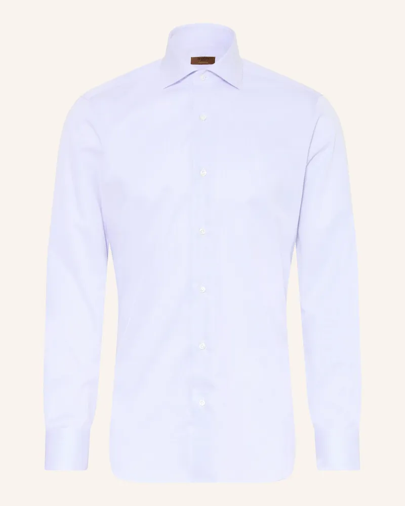 BARBA Hemd Comfort Fit Hellblau